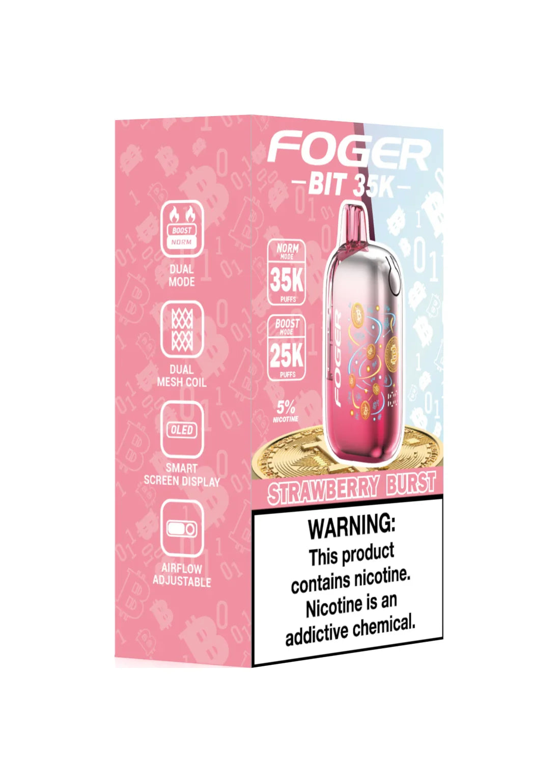 FOGER BIT 35K STRAWBERRY BURST