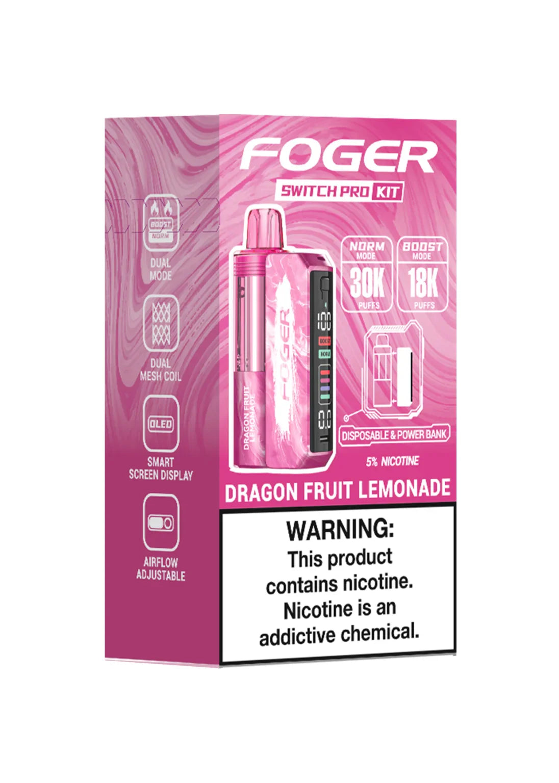 FOGER KIT DRAGON FRUIT LEMONADE