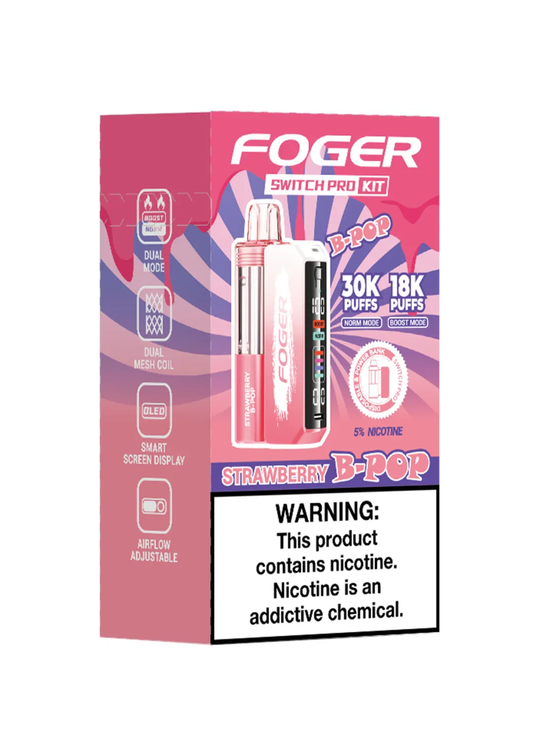 FOGER KIT STRAWBERRY B POP